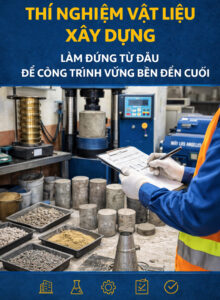 Thí nghiệm vật liệu xây dựng chính là “hàng rào an toàn” giúp Chủ đầu tư, Tư vấn và Nhà thầu kiểm soát chất lượng bằng dữ liệu, không phải bằng cảm giác.